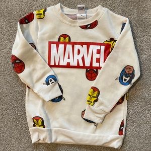 Boys marvel sweater size 6